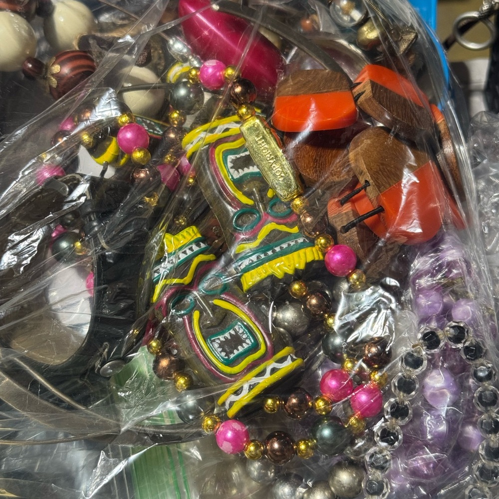 2 pounds Craft vintage to modern jewelry, project, repurpose, junk.Random boxes